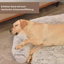 Lade das Bild in den Galerie-Viewer, Weiches Hundebett für die Couch oder anderswo - der Platz für den Vierbeiner in der Familie

