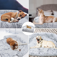 Lade das Bild in den Galerie-Viewer, Weiches Hundebett für die Couch oder anderswo - der Platz für den Vierbeiner in der Familie
